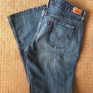 LEVI’S TOO SUPERLOW BOOT CUT JEANS, SIZE 13 MEDIUM